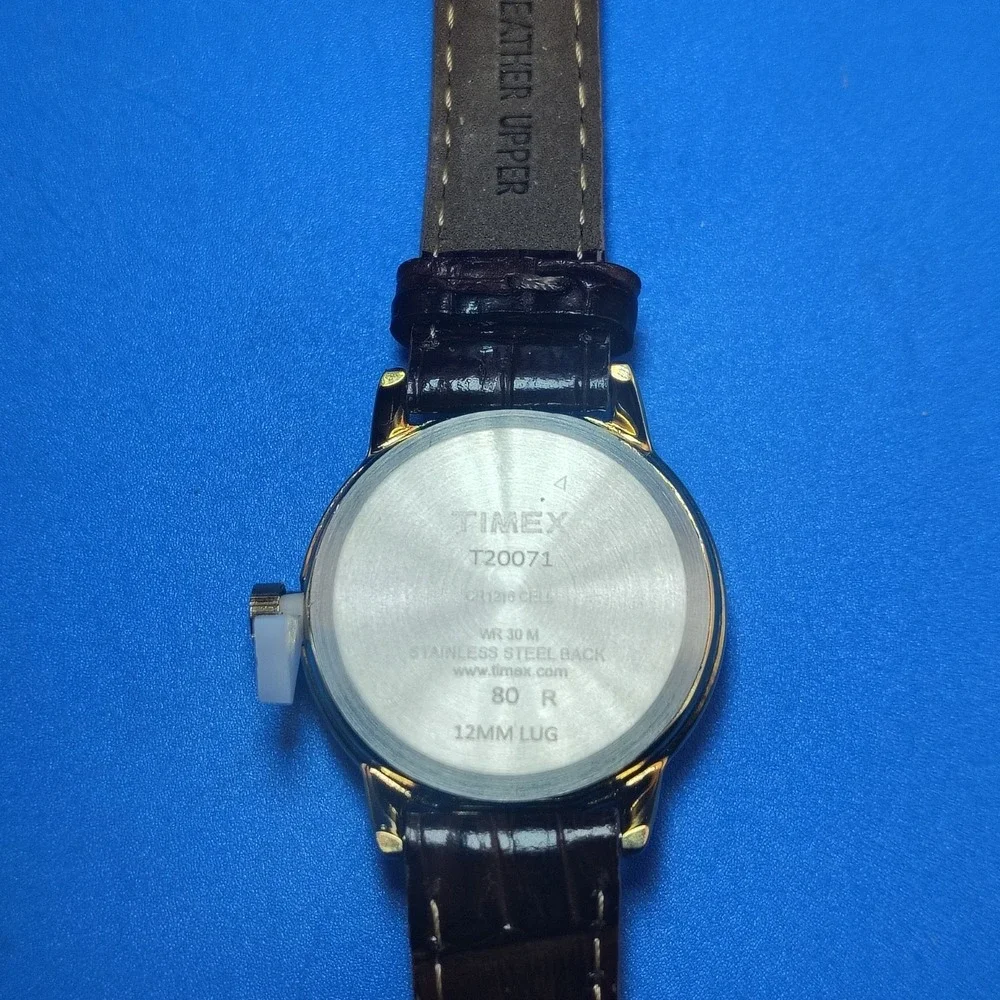 New! Vintage 2011 Timex Easy Reader Indiglo 25mm Women's Quartz Watch NOS w/Box - Picture 5 of 13